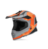 CASCO Cross / Enduro  Acerbis STEEL KID Nero/Arancione/Grigio